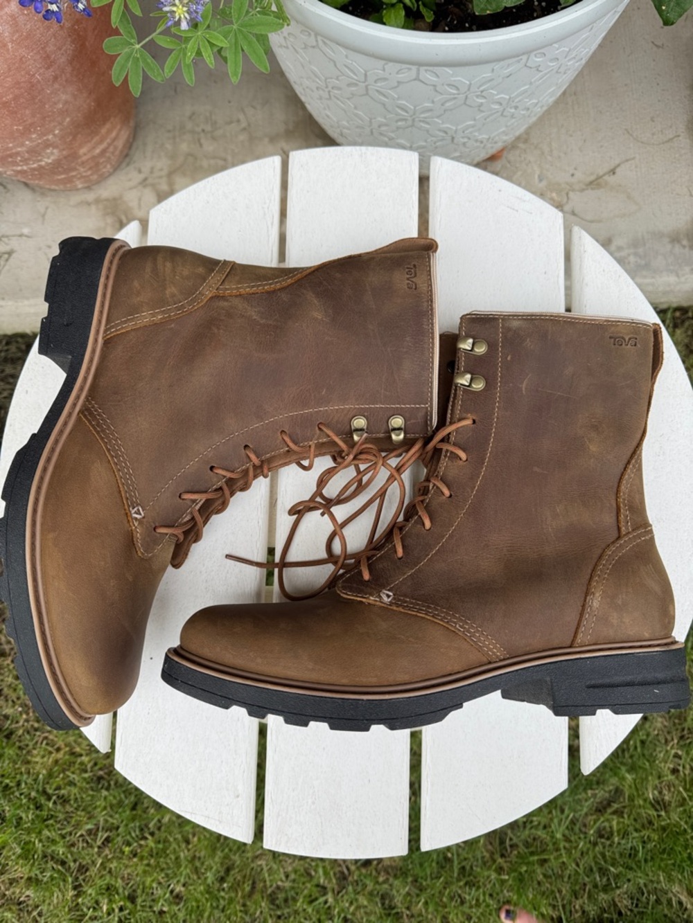 Teva Women's Rowena Lace Hiking Boots - Picture 8 of 13